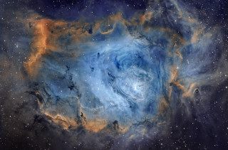 Large star space dust filled - nebula free wallpaper