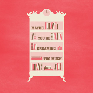 Book shelf clock dreamy magical - youre free wallpaper for tablet
