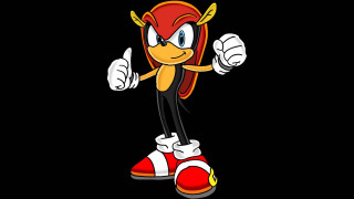 Cartoon character red yellow outfit 3 - both hand free wallpaper