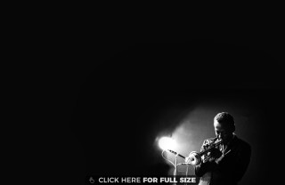 Man playing guitar dark microphone - a man playing free wallpaper