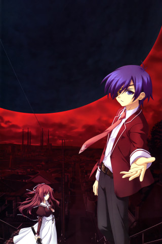 Man woman red sky kite - a man and a woman free wallpaper for mobile