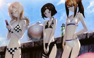 Cartoon girls bikinis pool ball - bikinis free wallpaper for desktop