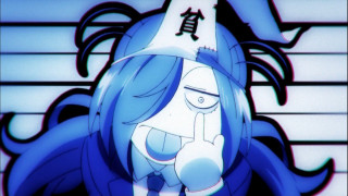 Cartoon character blue hair sad - armin hansen free wallpaper