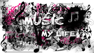 Music themed background musical notes - musical free wallpaper for desktop