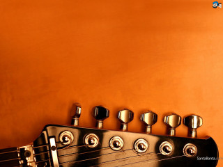Guitar neck knobs orange background - david gilmour blythe free wallpaper