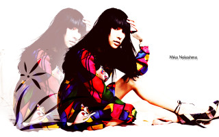 Woman sitting umbrella shadow wall - a umbrella free wallpaper