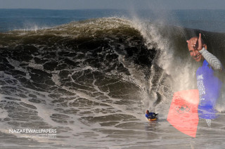 Man riding wave surfboard ocean 26 - christian macnevin free wallpaper for desktop