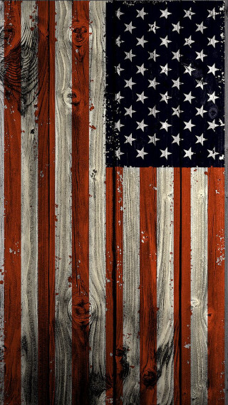 Wooden flag grunge paint splatters - grunge free wallpaper for mobile