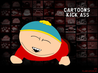 Cartoon character red shirt blue - a bunch of pictures free wallpaper