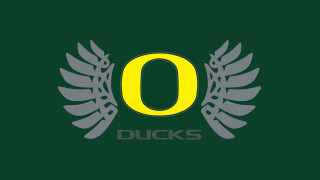 Green yellow logo o wings - superflat free wallpaper