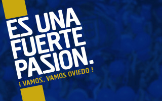 Blue yellow advertisement man suit - simple free wallpaper for desktop