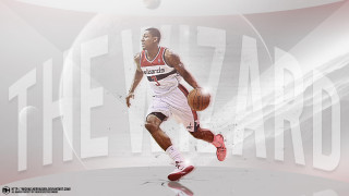 Basketball player dribbling white background - free sports wallpaper for desktop