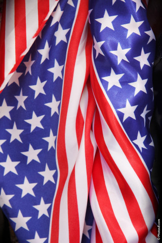 Tie stars flag closeup image - a flag free wallpaper for mobile
