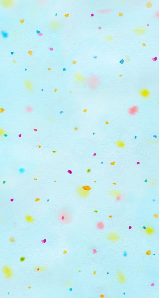 Blue background multicolored confetti white - paper texture free wallpaper for mobile