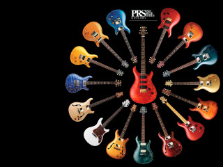 Guitars circle black background prosho - a circle free wallpaper