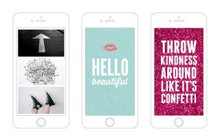 Three cellphones quote hand christmas - a christmas tree free wallpaper for desktop