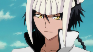 Man long hair white outfit - seductive smile free wallpaper