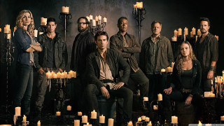 Group candles table background people - the background of the photo free wallpaper