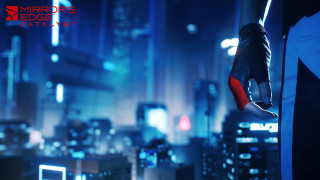 Person standing city night futuristic - a city free wallpaper