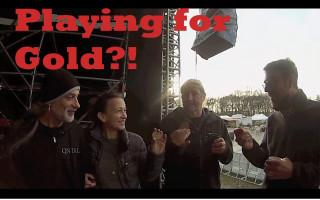 Group people standing text overlay - free holidays wallpaper for desktop