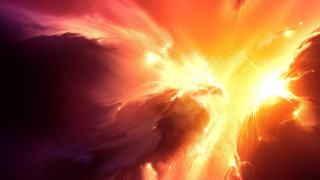 Colorful bird sky background sunburst - anato finnstark free wallpaper