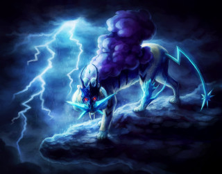 Horse lightning cloud background bolt - a lightning bolt free wallpaper