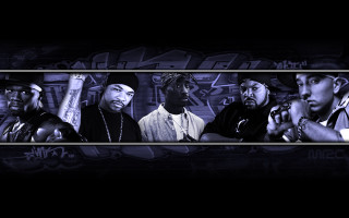 Men graffiti wall widescreen hooded - a black background free wallpaper for desktop