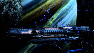 Space station shuttle planet star 3 - a space station free wallpaper