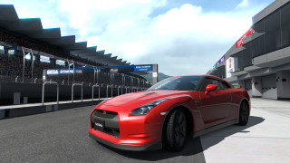 Red sports car racing track 2 - aaa game free wallpaper
