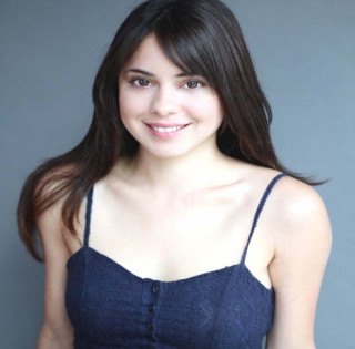 Woman blue top smiling gray - american barbizon school free wallpaper for tablet