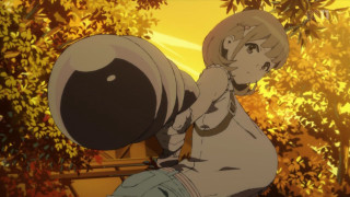 Person hat bag tree yellow - a yellow sky free wallpaper for desktop