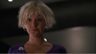 Surprised woman dark room ceiling - dark free wallpaper