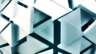 Abstract wall central shapes sizes - c4d free wallpaper