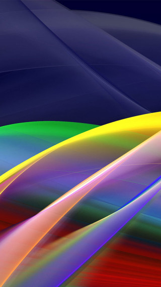 Colorful abstract background curved design 5 - computer graphic free wallpaper for mobile