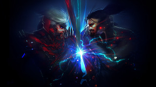 Two people dark room lightning - lightening free wallpaper for desktop