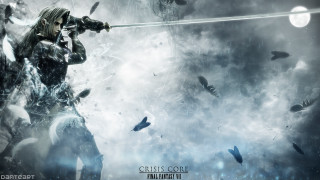 Man sword dark fantasy birds - him free wallpaper for desktop