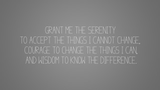 Gray portrait quote monochrome gradient - constant free wallpaper for desktop