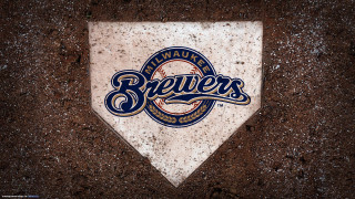 Baseball bat brewers logo dirt - free textures wallpaper for desktop