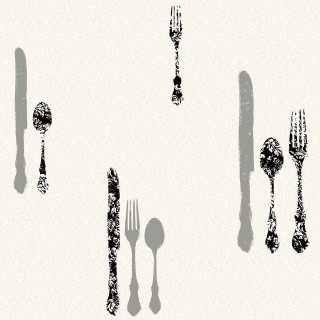 Shadow fork image black white - llustration free wallpaper