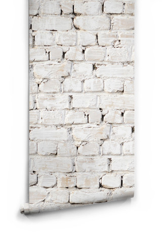 White brick wall background wallpaper - product photo free wallpaper for mobile