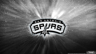 San antonio spurs logo black 6 - star and snow free wallpaper
