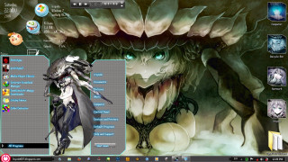 Demon dragon computer screen image - the other side free wallpaper for desktop