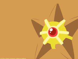 Star red eye yellow star - a yellow star free wallpaper