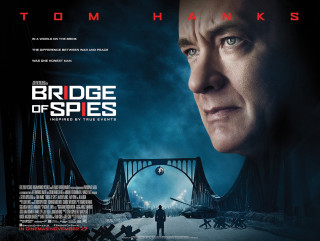 Bridge of spies man staring - movie poster free wallpaper for desktop