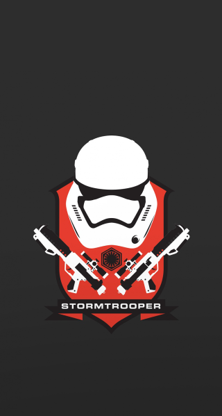 Stormtrooper guns black background red - a white helmet free wallpaper
