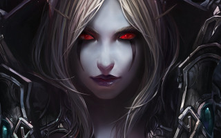 Woman red eyes demon face - a demon like face free wallpaper
