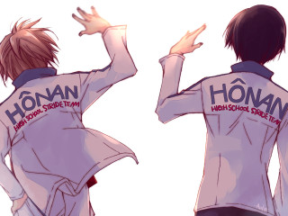 Man white shirt hands up - his hands in free wallpaper for desktop