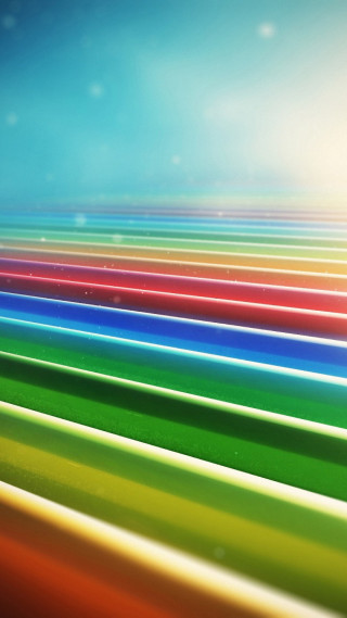 Colorful abstract background rainbow lines - rossdraw global illumination free wallpaper for mobile