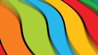 Multicolored background curved design middle - bridget riley free wallpaper