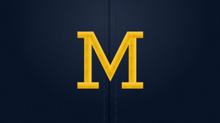 Yellow m dark blue black - m free wallpaper for desktop